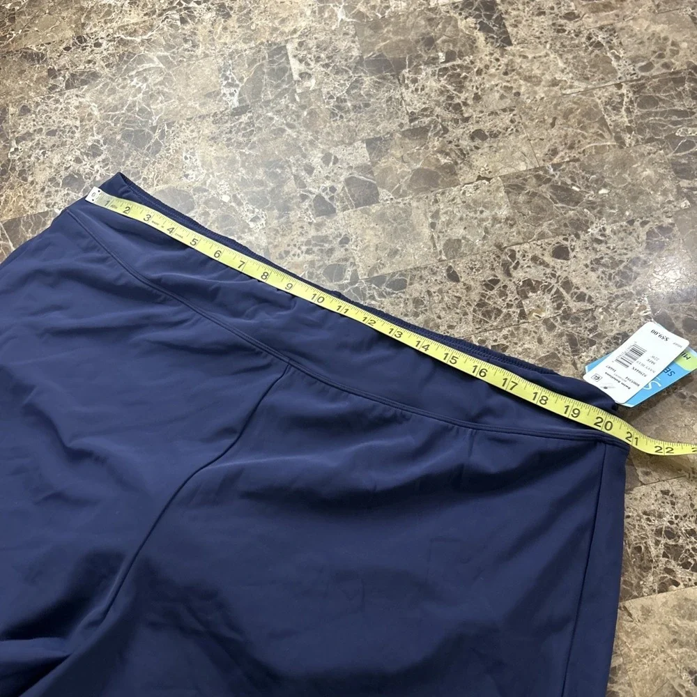 Swim Solutions Shorts 22W Blue Boyshort Swimming - Picture 5 of 8